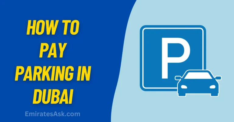 How to Pay Parking in Dubai