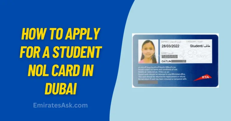 How to Apply for a Student Nol Card in Dubai