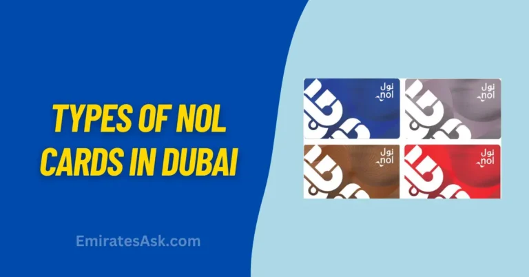 Types of Nol Cards in Dubai